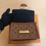 Louis Vuitton, Dauphine, Mini, Brown, Very Very Like New - Image 23