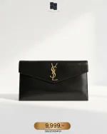 YSL, Uptown Pouch, , Black, Very Like New