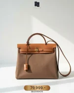 Hermes, Herbag Zip 31, 31", Etoupe, Like New