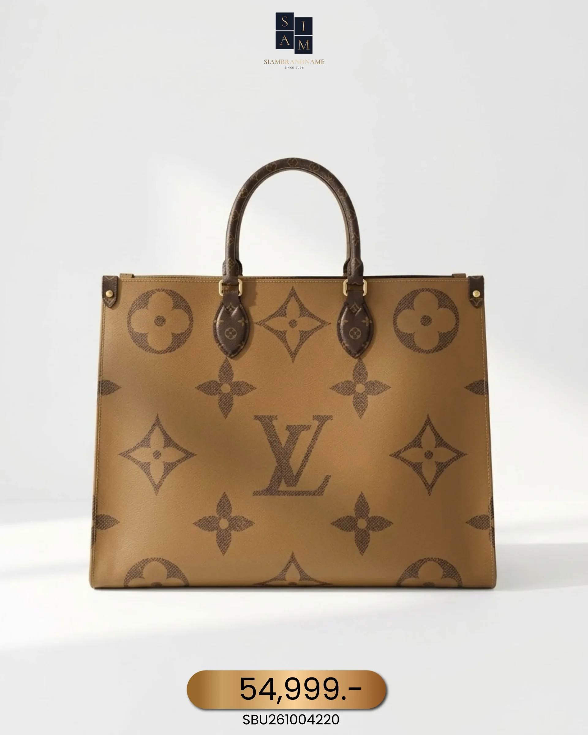 SBU261004220 Louis Vuitton, 0n The Go , GM, Brown, Very Very Good - Image 1