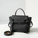 Celine, Belt Bag, Micro, Black, Very Good