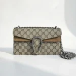 Gucci, Dionysus Shoulder Bag, Medium, Beige, Like New