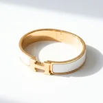Hermes, Clic H, PM, White, Very Very  Good