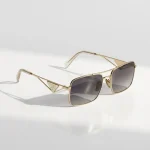 Prada, PR A52S, 56, Gray, Very Very  Good