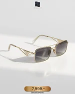 Prada, PR A52S, 56, Gray, Very Very  Good