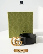 Gucci, Marmont Leather Belt, 75/30, Black, Very Very  Good
