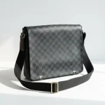 Louis Vuitton, District, MM, Black, Very Very  Good