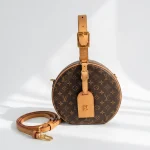 Louis Vuitton, Petite Boite Chapeau, , Brown, Very Good