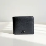Dior, CD Icon Bi-Fold Wallet , , Black, New