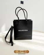 Balenciaga, Shopping XXS Tote Bag, XXS, Black, Like New