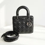 Dior, Lady Small, Small, Black, Very Very  Good