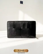Bottega Veneta, Cassette Zip Around Wallet, , Black, Very Very  Good