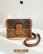 Louis Vuitton, Dauphine, MM, Brown, Very Very  Good