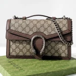 Gucci, Dionysus Small GG Top Handle Bag, Small, Brown, Very Like New